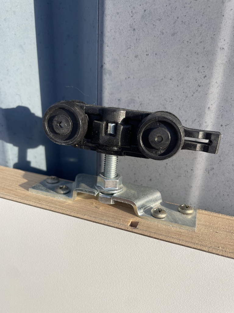 PORTE STRATIFIÉ BOIS COULISSANTE