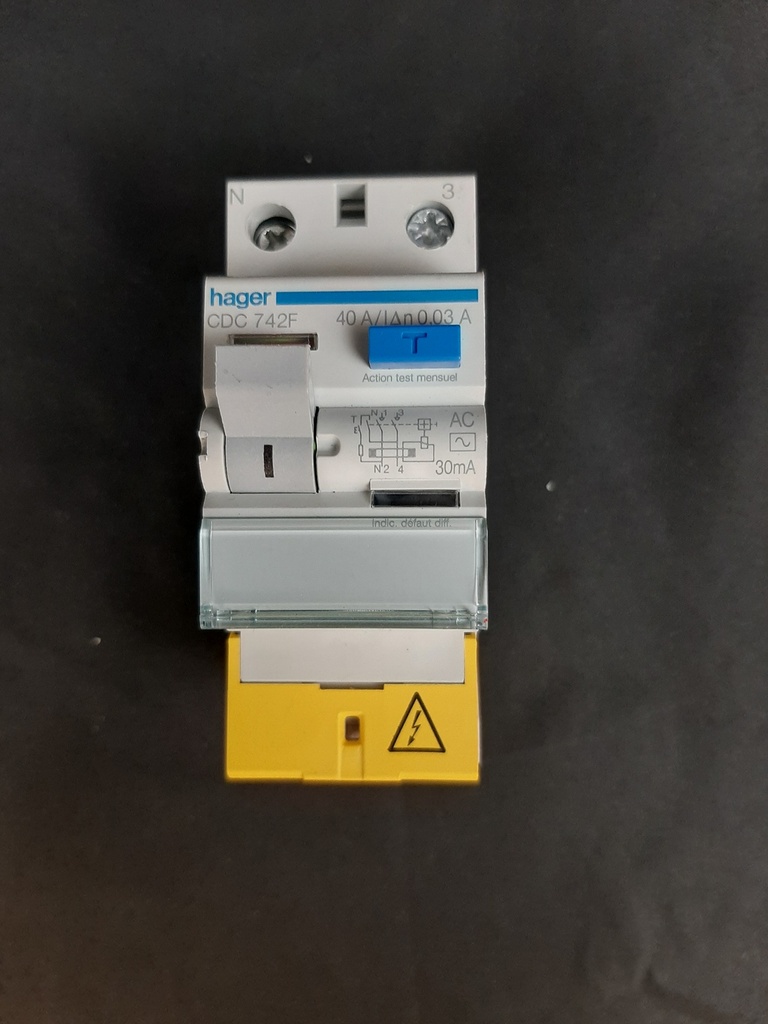 Interrupteur différentiel 25mA 40mA 63mA (Legrand, 25, A)